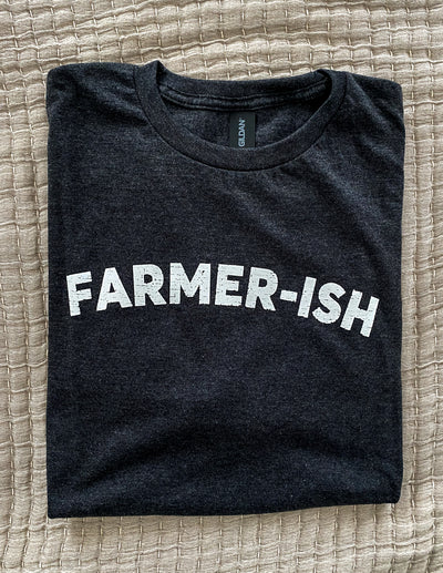 FARMER-ISH Tee (Heather Black)