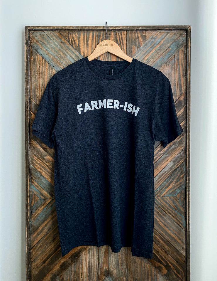 FARMER-ISH Tee (Heather Black)
