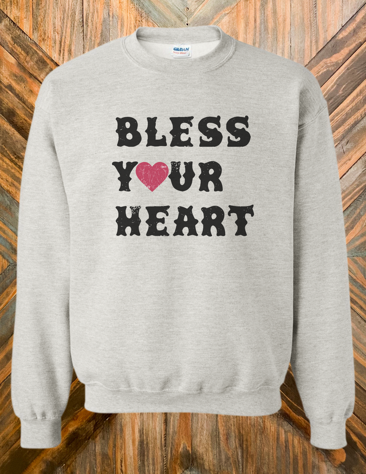 Bless Your Heart Sweatshirt (Ash Grey)