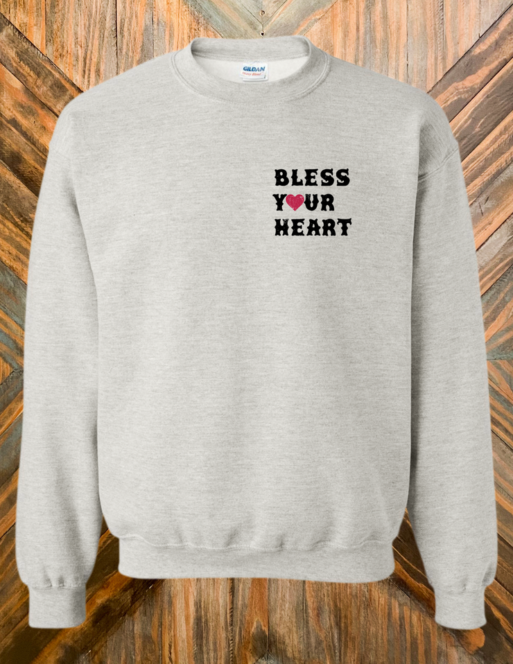 Bless Your Heart Sweatshirt (Ash Grey)